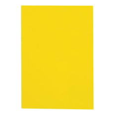 A4 Bright Project Board 160gsm - Colour Yellow